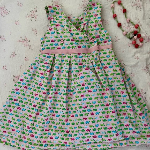 Vintage Gymboree 4 pc outfit dress purse necklace and bracelet - Picture 7 of 10